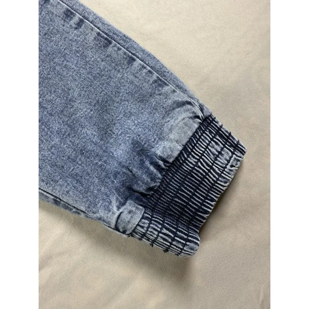 Jegging Jeans Womens Size 13 Reg Blue Skinny Stretch Denim Side Jewels